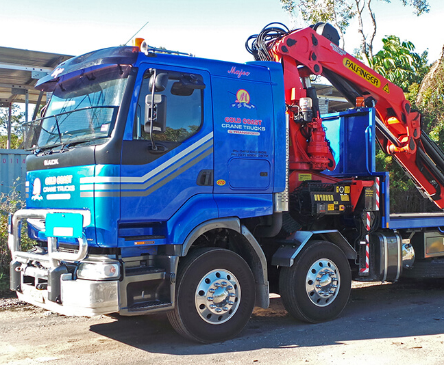 Specialist Crane Truck Hire Gold Coast Crane Trucks